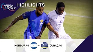 Concacaf Nations League 2022 Highlights | Honduras vs Curaçao