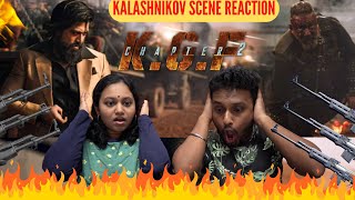 KGF Chapter 2 Kalashnikov Scene REACTION | Yash | Sanjay Dutt | Malaysian Relatives