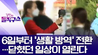 6일부터 ‘생활 방역’ 전환…닫혔던 일상이 열린다 | 김진의 돌직구 쇼 473 회