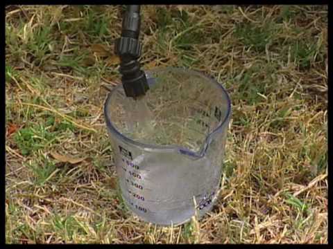 How To Calibrate Spraying Equipment - YouTube