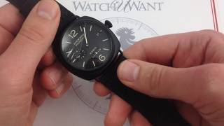 Panerai Radiomir 8 Days GMT Ceramica PAM 384 Luxury Watch Review