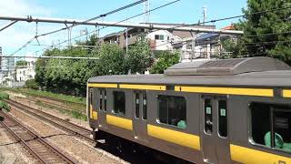 2022年８月１９日（金）今日の中央線 E233系（H54編成トイレ設置）914H 中央特快 東京行