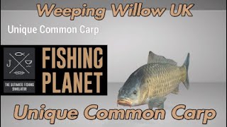 Unique Common Carp - Weeping Willow UK - Fishing Planet Guide