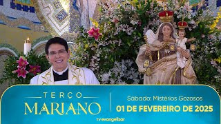 Sábado: Mistérios Gozosos | Terço Mariano com @PadreManzottiOficial | 01/02/25