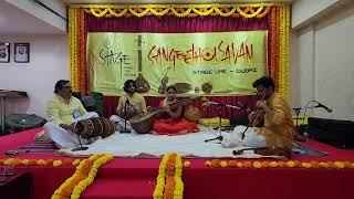 Bhadra's Navaratri veena recital for Stage UAE. Oct 1, 2022