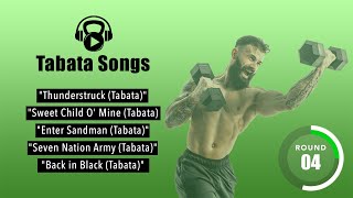 20 Minutes Of Tabata Songs And Timer  Music Genre Rock