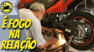 Discutindo a Relação  |  Troca Kit Corrente/Coroa/Pinhão  |  DL650 V-Strom