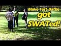 Make Test Battle gets SWATed! PSA: Don't paint blasters black!