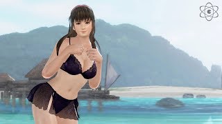 DOAX3 Scarlet - Hitomi Parrot Special: full relax gravures, pole dance \u0026 more