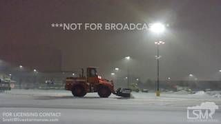 01-16-17  Centennial Colorado - Snow Removal Vehicles at Work in Heavy Snow