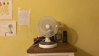 This is an Duronic 6 inch 3 in 1 Wall mounted desk and clip on fan