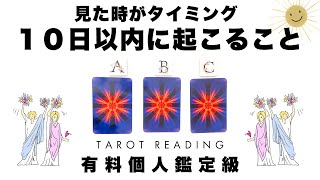 【タロット占い・見た時がタイミング🧚‍♀️✨】明日からあなたの１０日間がどうなっていくか全力ガチ鑑定🦄✨✨仕事・恋愛・１０日間のテーマなど超盛り沢山本格リーディング🍀✨✨【３択占い】