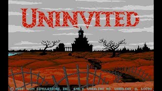 HALLOWEEN SPECIAL: Uninvited walkthrough (Apple IIGS - Mindscape)