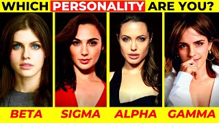 Which One are You? Alpha vs Beta vs Delta vs Gamma vs Omega vs Sigma Female I 6 Female Personalities