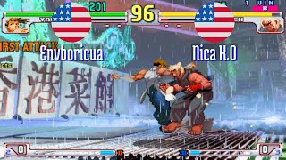 FT3 @sfiii3nr1: Envboricua (US) vs Nica K.O (US) [SF III 3rd Strike sfiii sf3 Fightcade] Jan 8