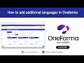 How to add languages in Oneforma | Oneforma Language Add | Oneforma | #oneforma #uhrs