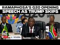 Live: President Ramaphosa Delivers Opening Remarks As G20 Leaders Gather In Johannesburg