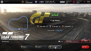 Gran Turismo 7 ★ BB Raceway (0:29.713) [1 Lap Attack]