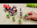 diy tractor tree planting machine science project || @Vishal Creative || rv hacks