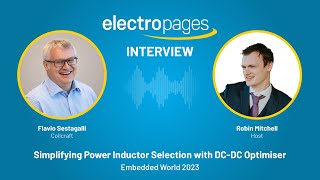 Coilcraft at Embedded World 2023: Simplifying Power Inductor Selection with DC-DC Optimiser