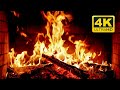 🔥 Cozy Fireplace 4K (12 HOURS). Fireplace with Crackling Fire Sounds. Fireplace Burning 4K