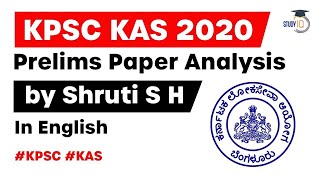 KPSC KAS 2020 Prelims Paper Analysis - 24 August 2020 Karnataka Administrative Service Prelims #KPSC