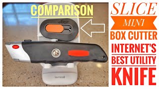 Slice Mini Box Cutter vs Internet's Best Utility Knife Comparison