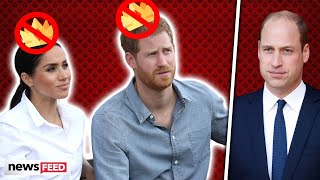Prince William's LIVID With Harry's Shade Toward The Queen!