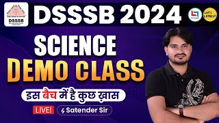 DSSSB 2024 Target Batch - Biology Demo class by Zubair Sir