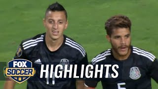 Alvarado puts Mexico up 1-0 vs. Canada | 2019 CONCACAF Gold Cup Highlights