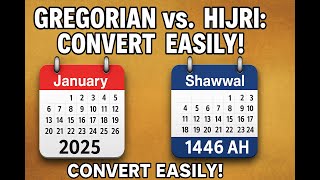 Tell What Islamic/ Hijri Year is this!!! From Gregorian year !!In Seconds