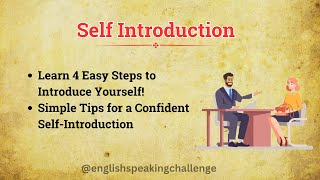 Self Introduction | Learn English Through Story | Listening Practice | Graded Reader