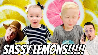 We ALL turn SASSY from Lemons!!! 🍋