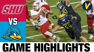 Sacred Heart vs Delaware | 2021 FCS Playoffs| First Round Highlights