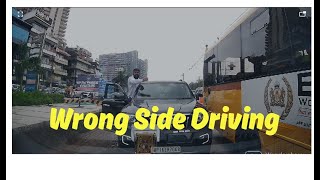 Rash Driving | Driving on Wrong Side \u0026 Still Abusing Others | Rule Breaker | Idiotic Drivers on Road