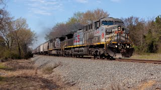 KCSM Grey Ghost Duo On A Grain Train!