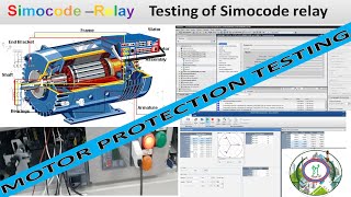 MOTOR PROTECTION TESTING | SIMOCODE RELAY TESTING | #motortesting | #relay | #protection | #motor