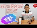 DEMO DEODORANT ROLL ON AMWAY