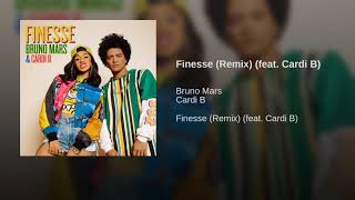 Bruno Mars Ft. Cardi B - Finesse (Remix) CLEAN version