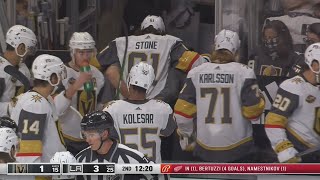 Mark Stone Leaves Game In Discomfort