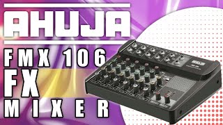 AHUJA FMX 106  echo reverb mixer + jbl microphone || price sound test