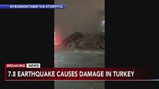 DEADLY EARTHQUAKE: Powerful 7.8 quake knocks down buildings in Turkey, Syria