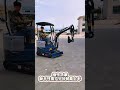 15 model mini excavator from Xiaoxiao+One machine can do the job of ten workers. Anything will do.