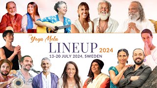 Check out YOGA MELA's incredible LINEUP 2024!