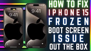 Apple iPhone 15 Frozen Screen Bug Fix Unboxing Review HOW TO DO THIS NOW 15 Pro Plus iOS 17.0.1