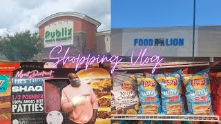 Shopping At Publix & Food Lion #shoppingvlog #groceryhaul