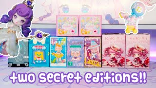 Unboxing Blind Boxes with Secret Edition! Kokoya, Shinwoo, Pop Mart, Sank the Child, Laura Toy City