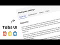 How to Create Clean Tabs Interface using HTML, CSS & JavaScript