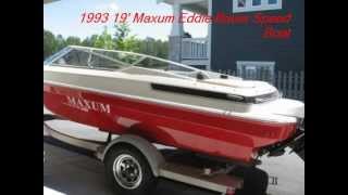 19' Maxum Eddie Bauer Boat - Mint Condition