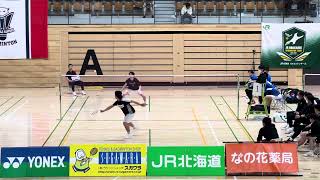 第74回北海道実業団選手権大会 JR北海道2佐々木vs SMASH SPIRIT